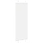 Plisségardin Hvid 70x200 cm Stofbredde 69,4 cm Polyester
