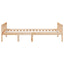 juniorseng uden madras 80x200 cm massivt fyrretræ