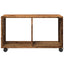 rullebord 72x33x42,5 cm konstrueret træ gammelt trælook