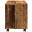 rullebord 72x33x42,5 cm konstrueret træ gammelt trælook