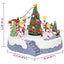 Julelandsby dekoration 22 x 21,5 x 17 cm Plastik Flerfarvet