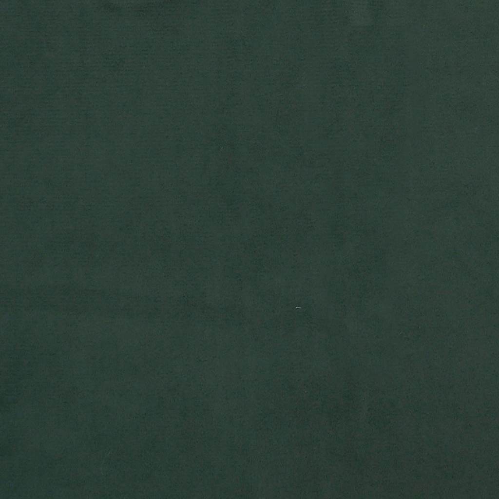 Madras med pocketfjedre 90 x 220 x 20 cm Mørkegrøn