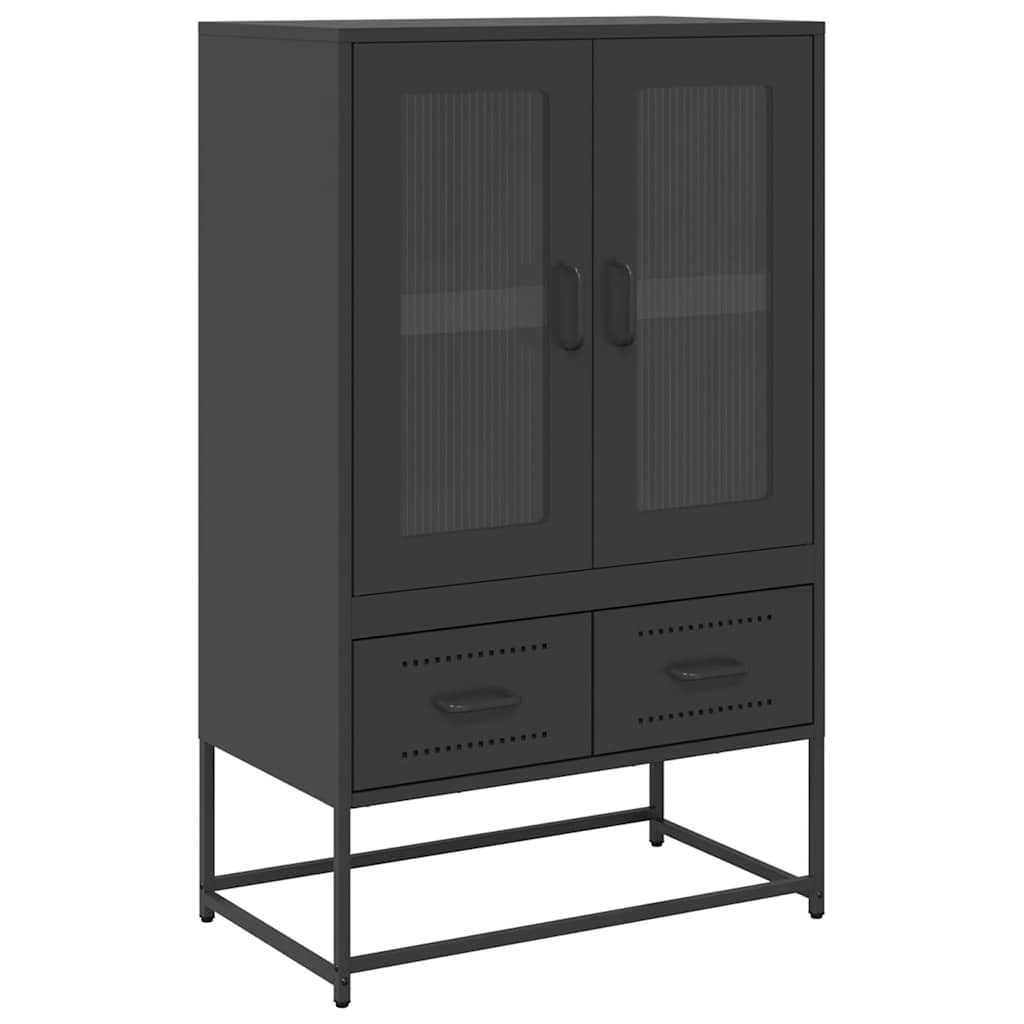 skab 68x39x111,5 cm stål sort
