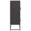 skab 68x39x111,5 cm stål sort