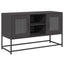 tv-bord 100,5x39x60,5 cm stål sort