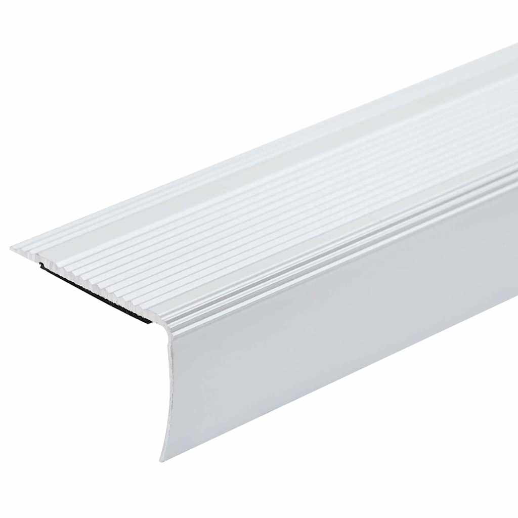 Trinkantprofiler 10 stk. Sølv 67 x 3.5 x 3 cm Aluminium
