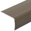 Trinkantprofiler 30 stk. Brun 67 x 3 x 2 cm Aluminium