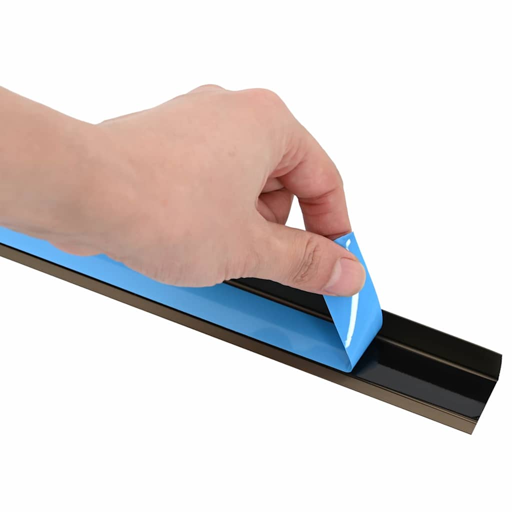 Trinkantprofiler 30 stk. Brun 67 x 3 x 2 cm Aluminium