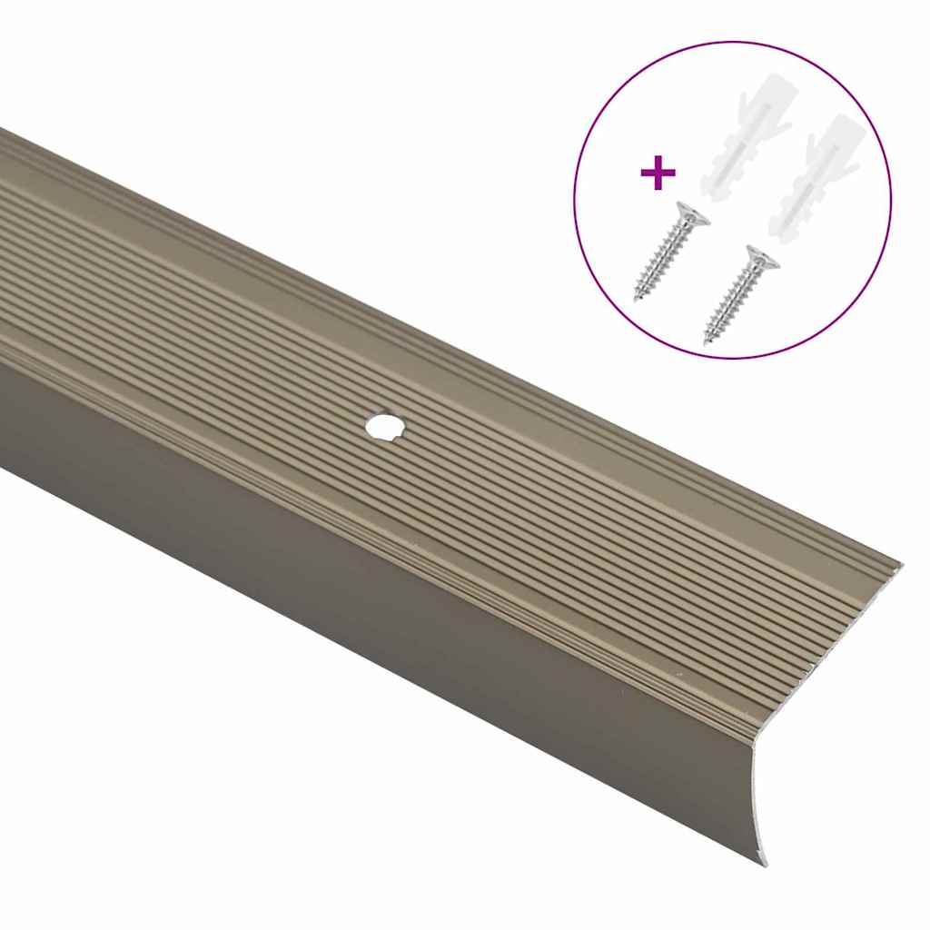 Trinkantprofiler 30 stk. champagnefarvet 67 x 3.5 x 3 cm