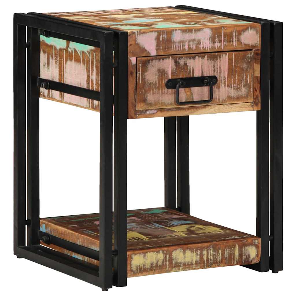 Natskab Flerfarvet 40 x 40 x 50 cm Solid genbrugs træ