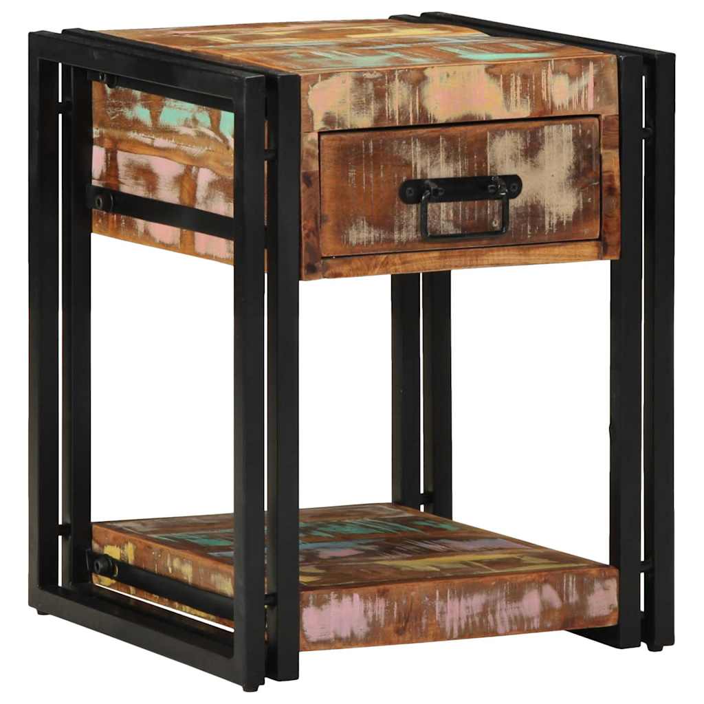 Natskab Flerfarvet 40 x 40 x 50 cm Solid genbrugs træ