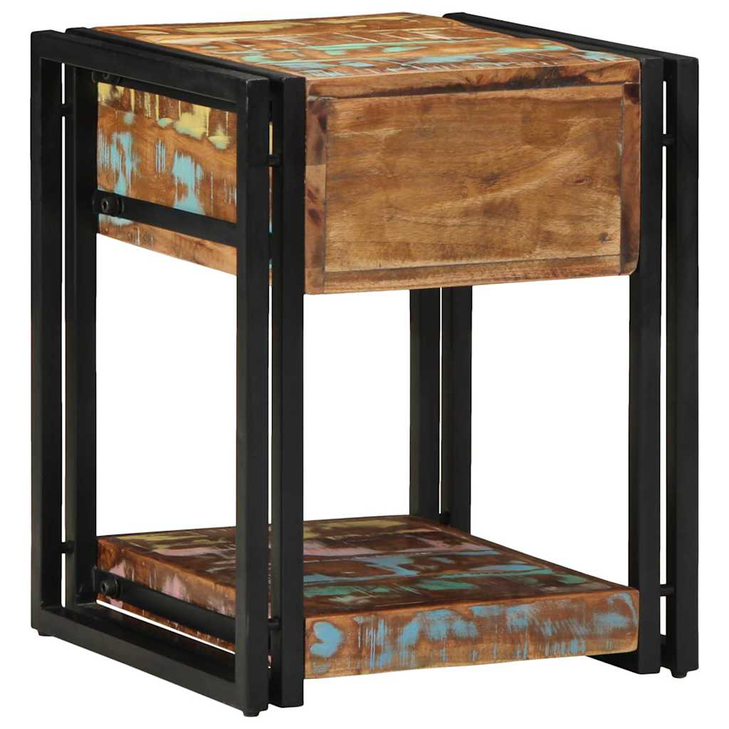 Natskab Flerfarvet 40 x 40 x 50 cm Solid genbrugs træ