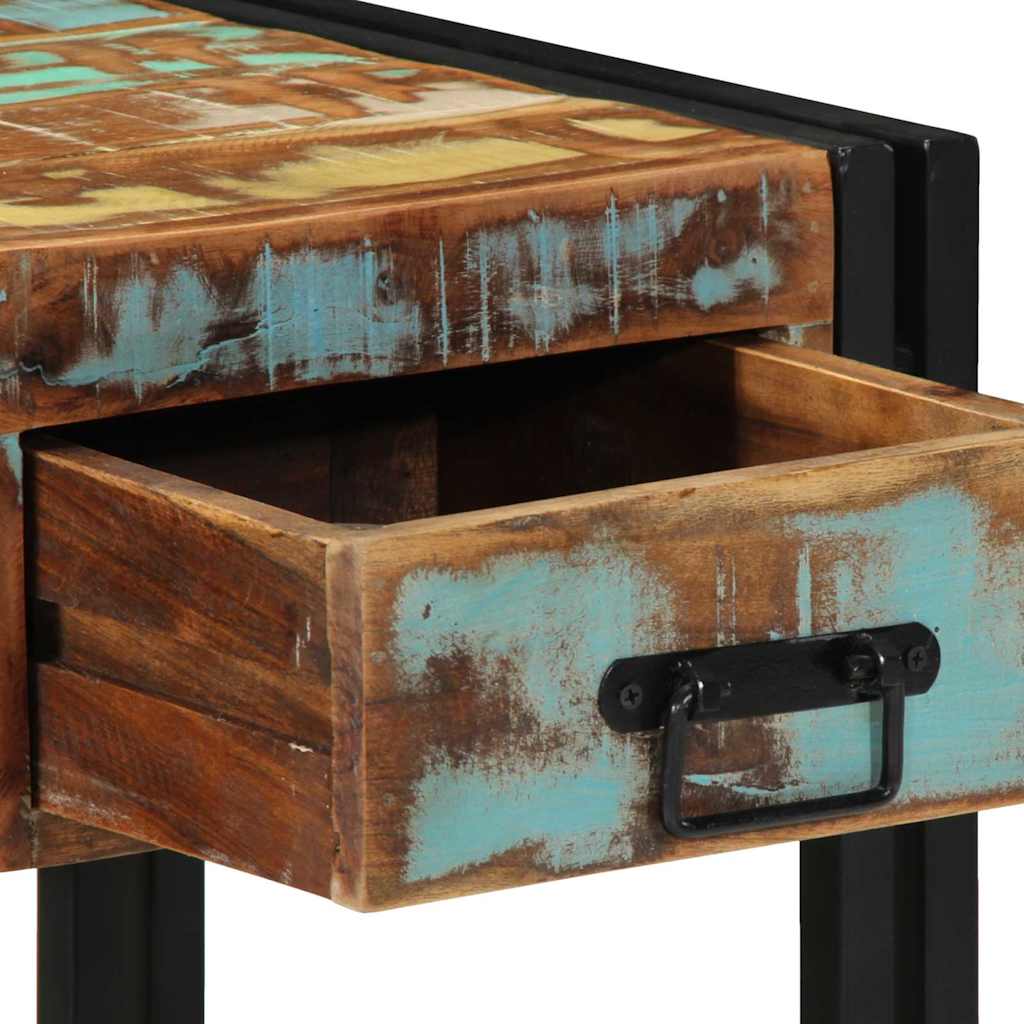 Natskab 2 stk. Flerfarvet 40 x 40 x 50 cm Solid genbrugs træ