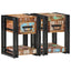 Natskab 2 stk. Flerfarvet 30 x 30 x 40 cm Solid genbrugs træ