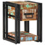 Natskab 2 stk. Flerfarvet 30 x 30 x 40 cm Solid genbrugs træ