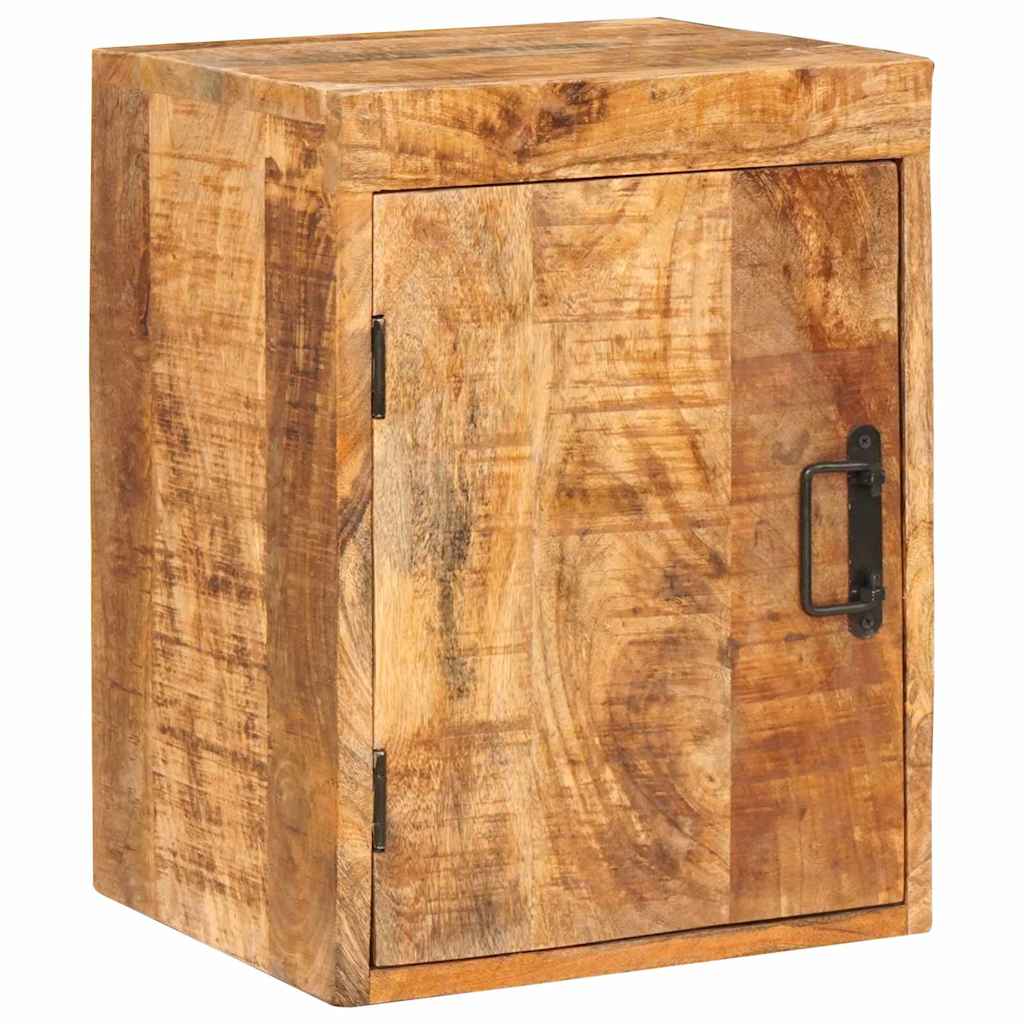 Sengebord 2 stk. Brun 35 x 33 x 48 cm Massivt mangotræ