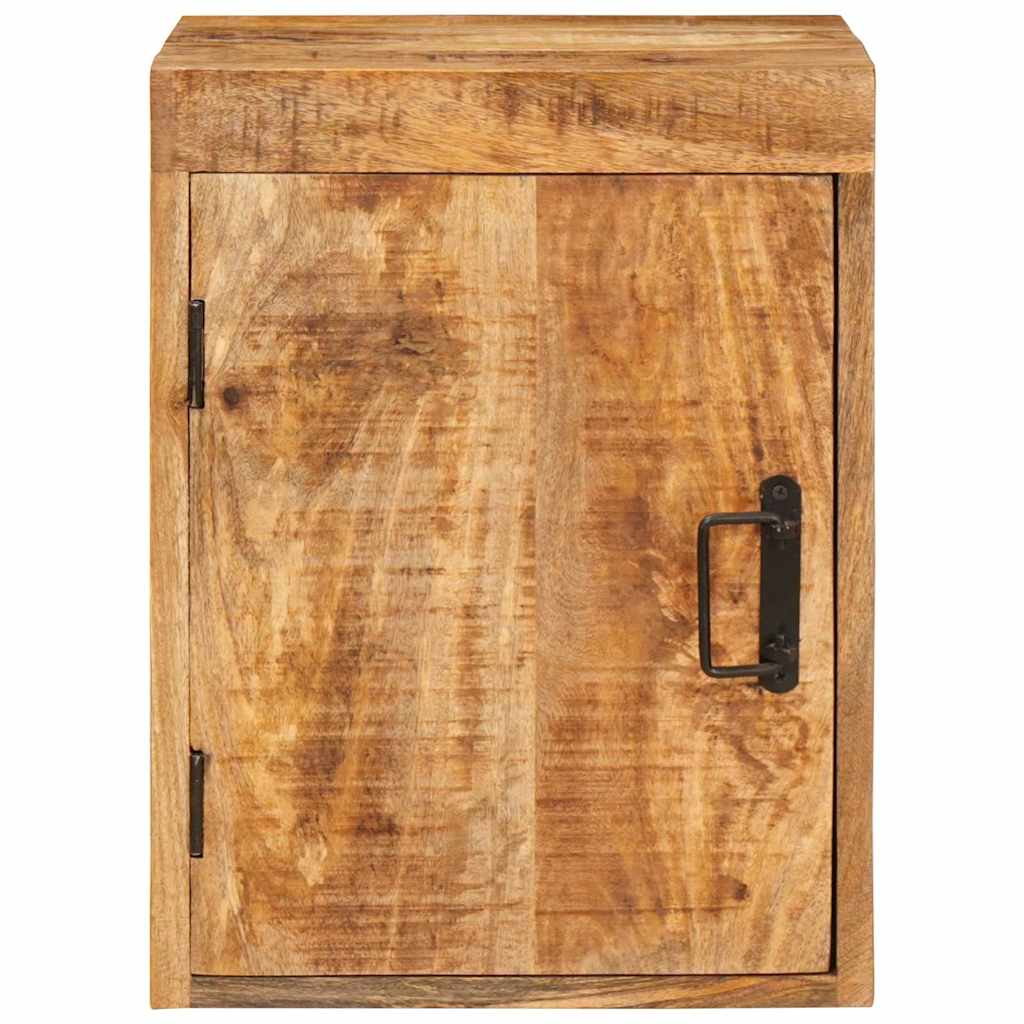 Sengebord 2 stk. Brun 35 x 33 x 48 cm Massivt mangotræ