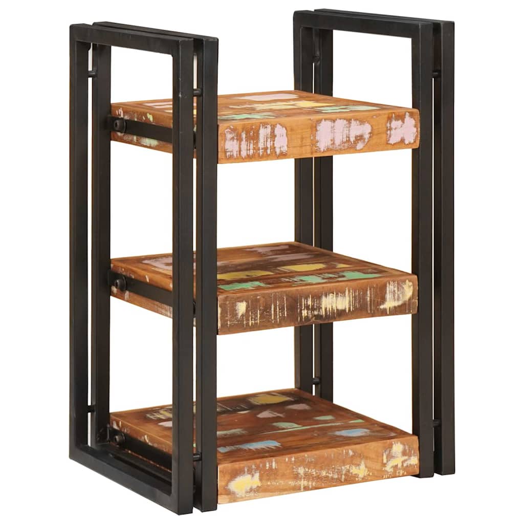 Sengebord 2 stk. Brun og sort 38 x 33 x 58 cm