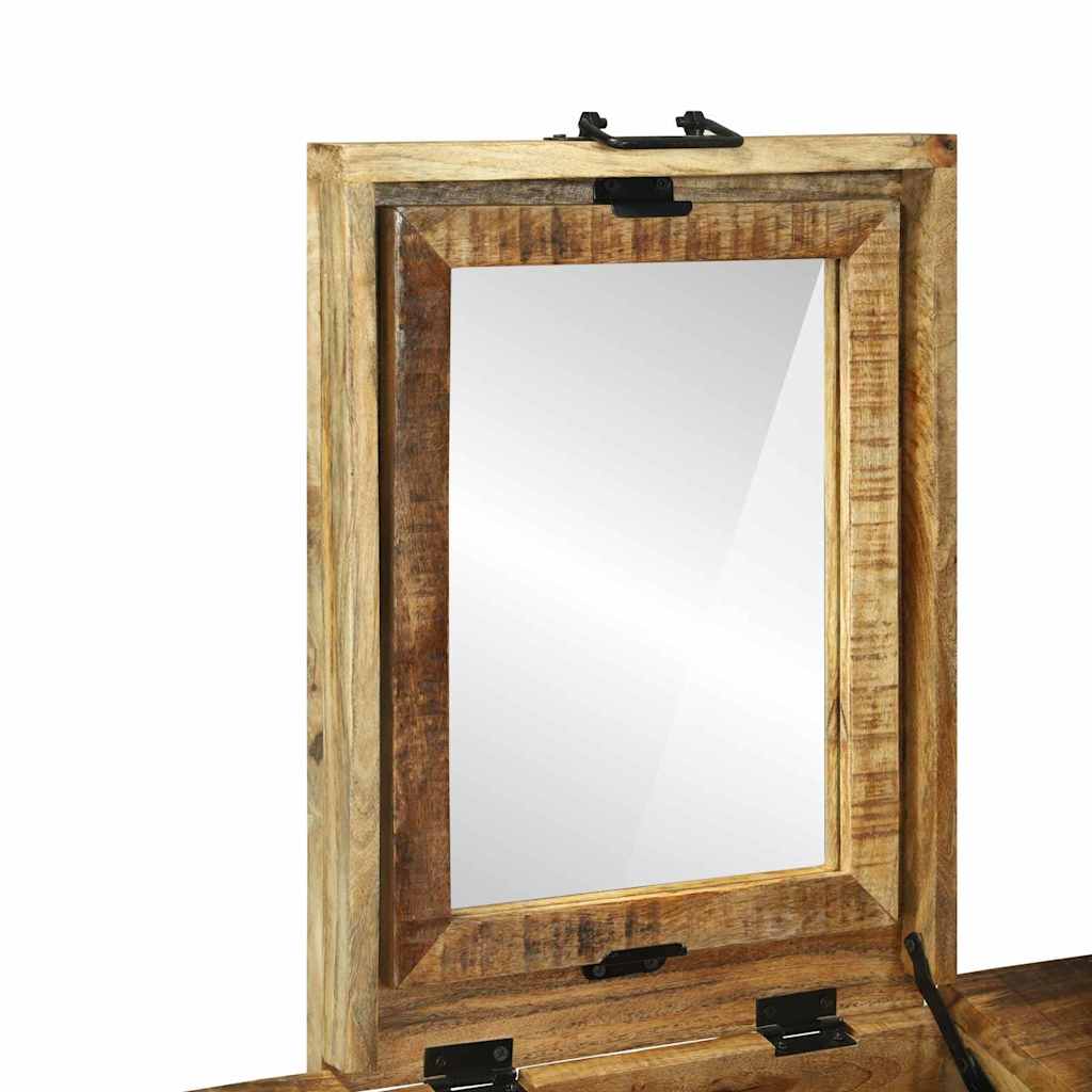 Soveværelsessminkeborde Brun 90 x 50 x 75 cm Massivt mangotræ