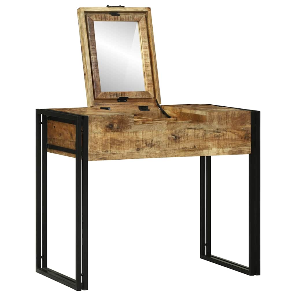 Soveværelsessminkeborde Brun 90 x 50 x 75 cm Massivt mangotræ