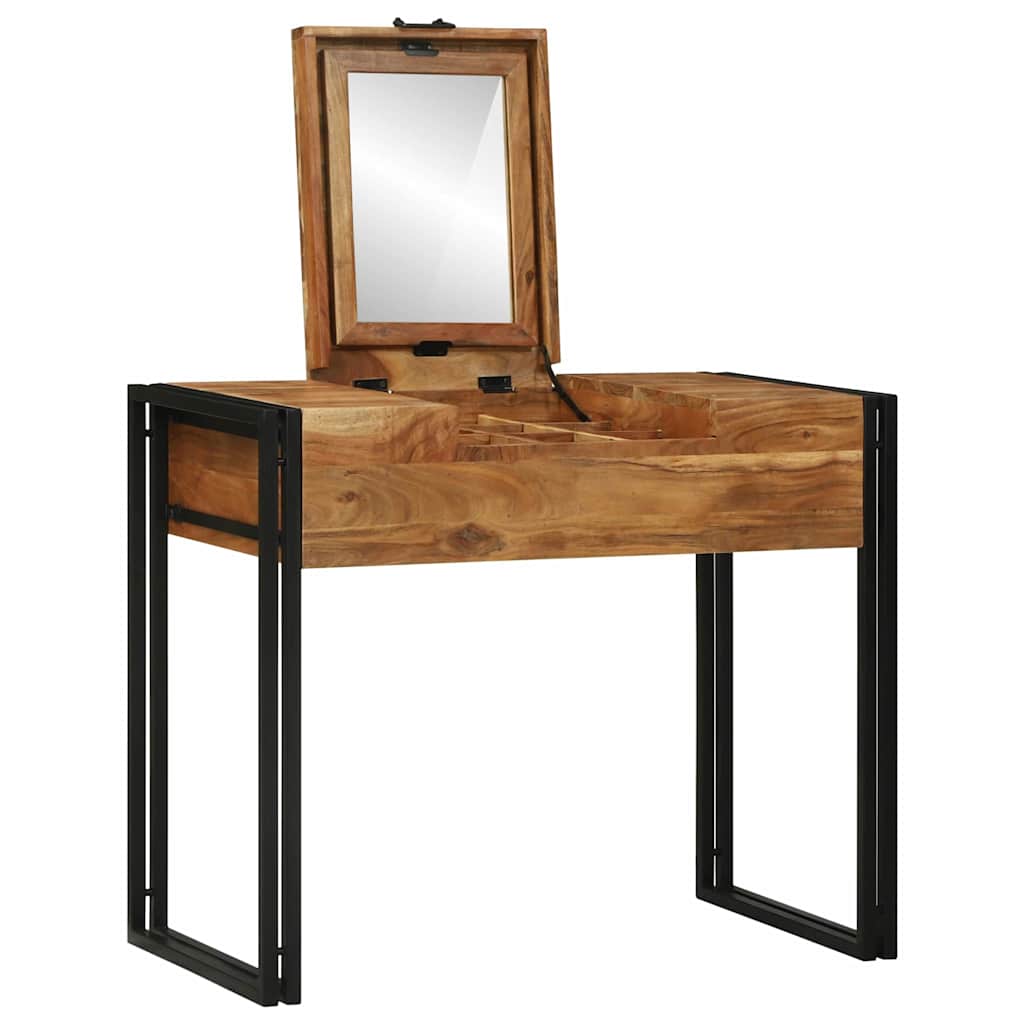 Soveværelsessminkeborde Brun 90 x 50 x 75 cm Massivt akacietræ