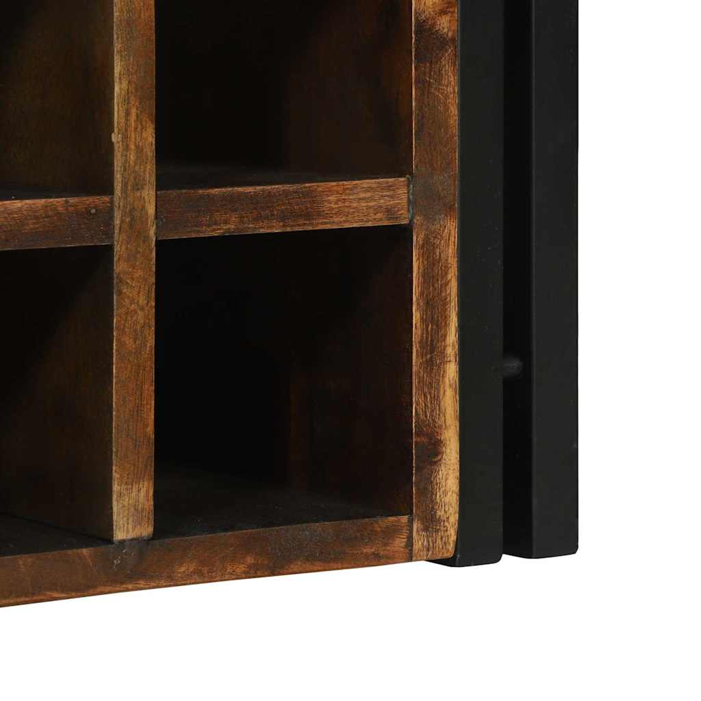 Vinfad 2 stk. 46 x 35 x 27,5 cm Solid genbrugs træ