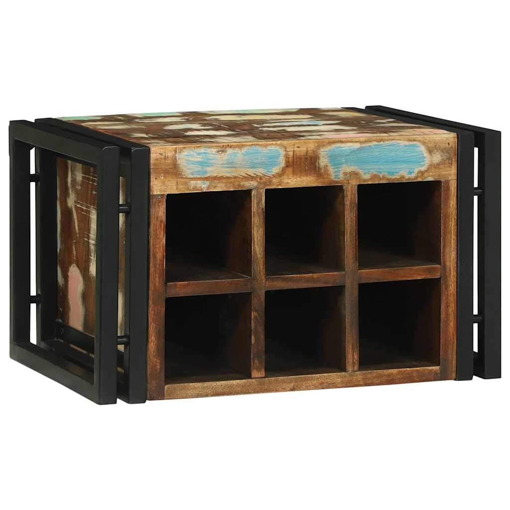 Vinfad 2 stk. 46 x 35 x 27,5 cm Solid genbrugs træ