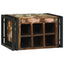 Vinfad 2 stk. 46 x 35 x 27,5 cm Solid genbrugs træ
