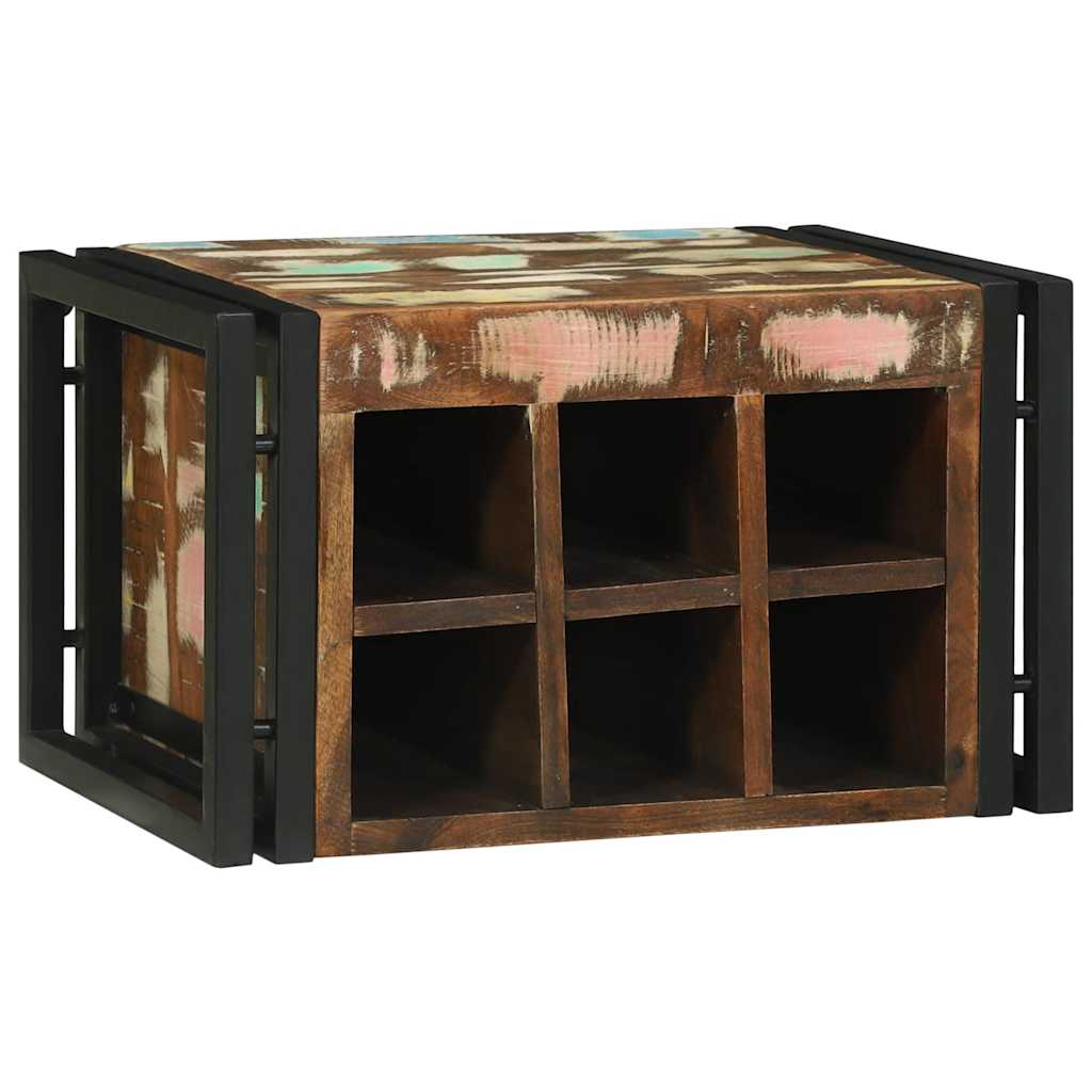 Vinfad 2 stk. 46 x 35 x 27,5 cm Solid genbrugs træ