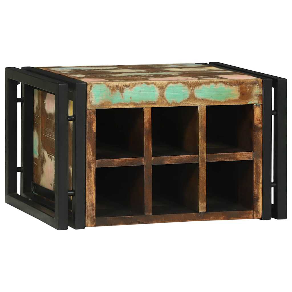 Vinfad 2 stk. 46 x 35 x 27,5 cm Solid genbrugs træ