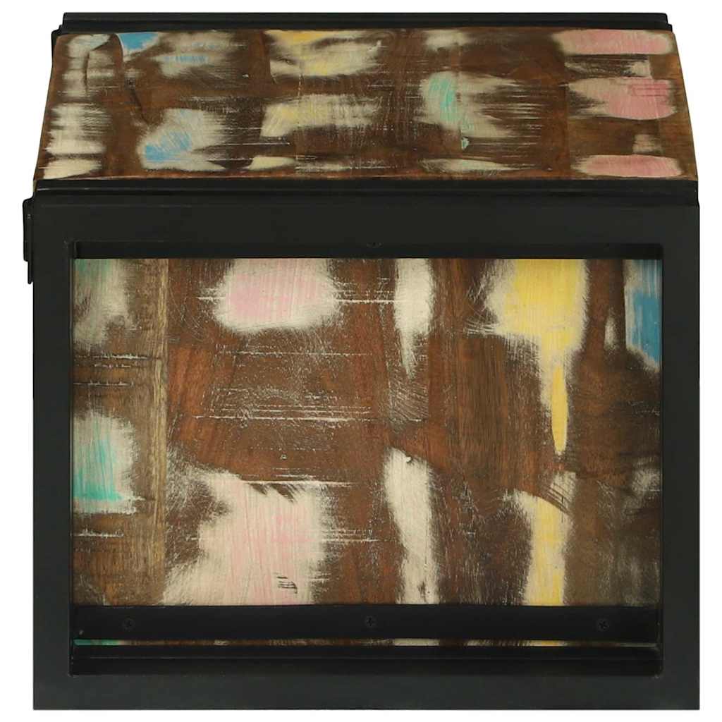 Vinfad 2 stk. 46 x 35 x 27,5 cm Solid genbrugs træ