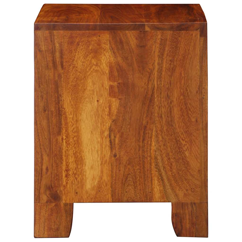 sengeborde 2 stk. 40x35x45 cm massivt akacietræ