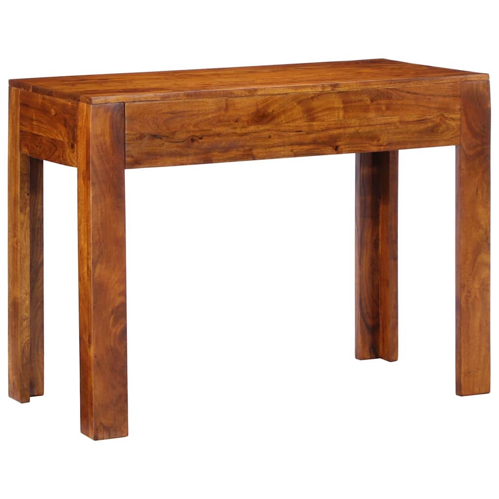 Skrivebord med skuffe med opbevaring Brun 100 x 50 x 75 cm