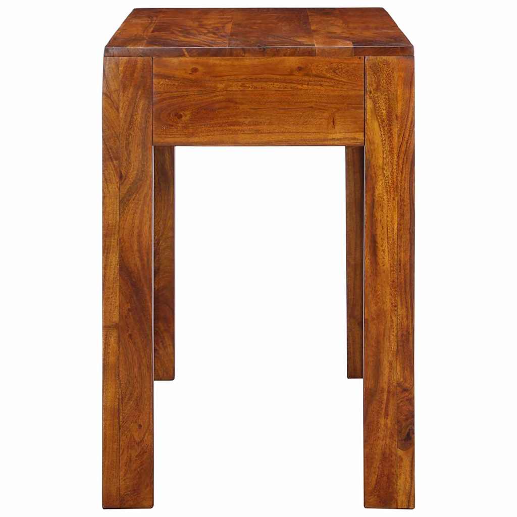 Skrivebord med skuffe med opbevaring Brun 100 x 50 x 75 cm
