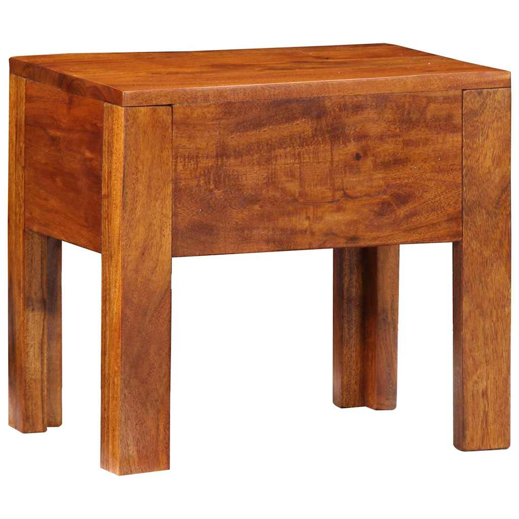 Sidebord Brun 40 x 30 x 36 cm Massiv Akacietræ og Ingeniørtræ