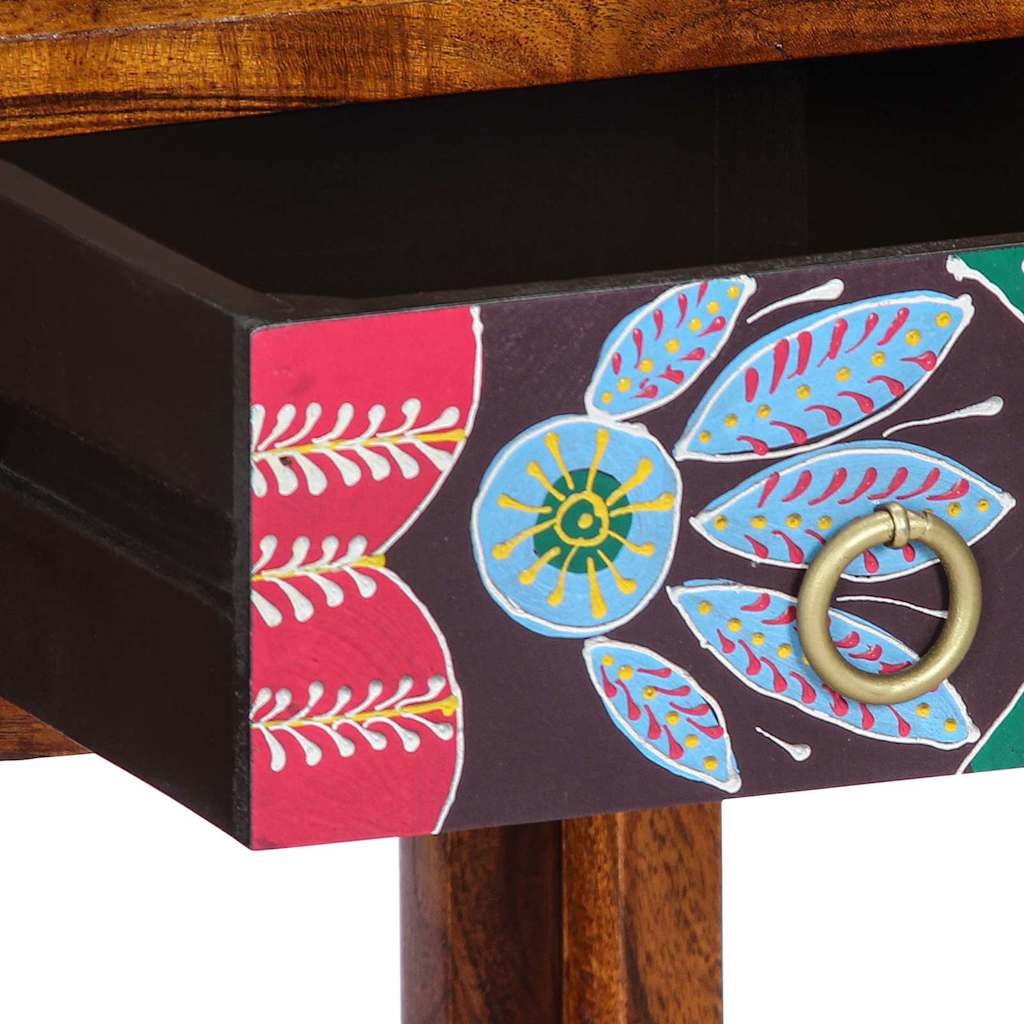 Blomster Endebord Brun 35 x 35 x 75 cm