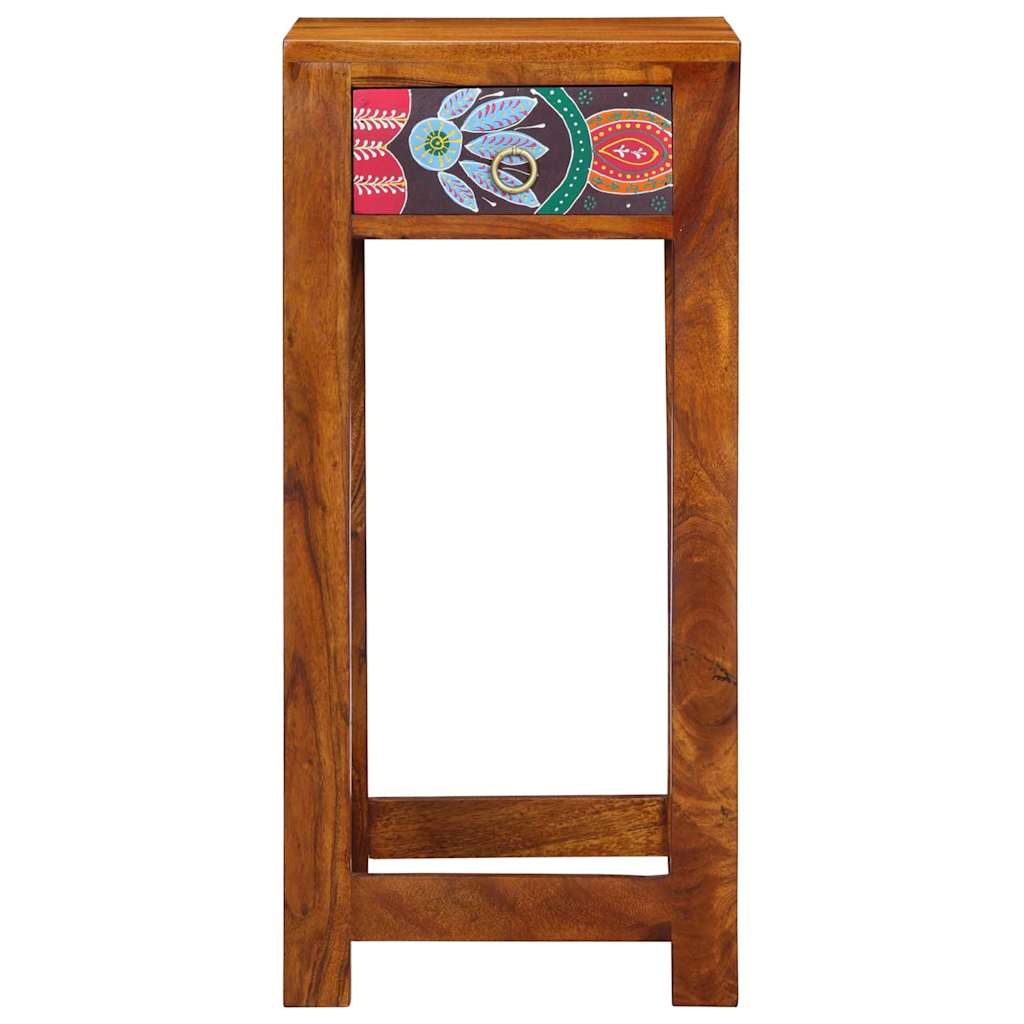 Blomster Endebord Brun 35 x 35 x 75 cm