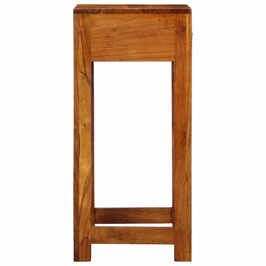 Blomster Endebord Brun 35 x 35 x 75 cm
