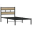 sengeramme uden madras 90x190 cm metal sonoma-eg