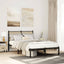 sengeramme uden madras 120x200 cm metal sonoma-eg