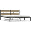 sengeramme uden madras 193x203 cm metal sonoma-eg