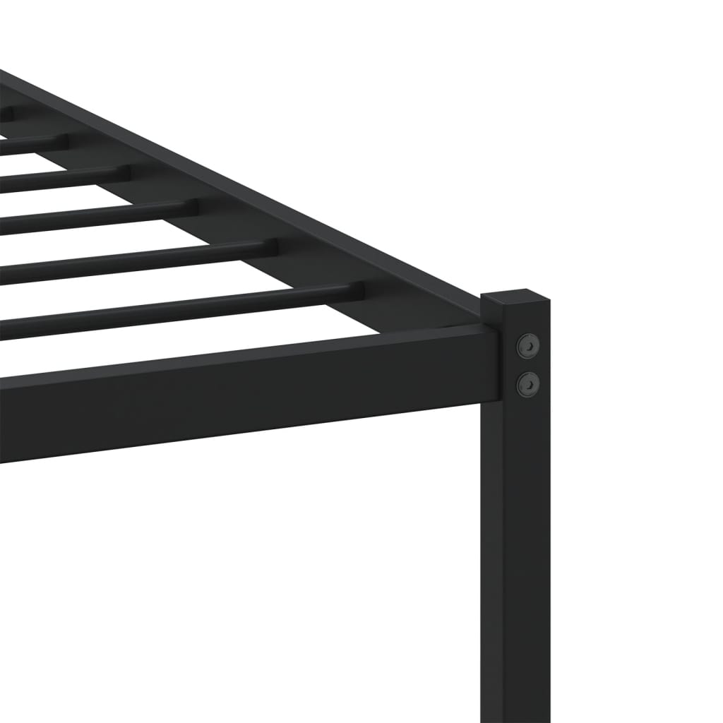 sengeramme m. sengegavl 80x200 cm uden madras brun egetræsfarve