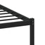 sengeramme m. sengegavl 100x200 cm uden madras brunt eg