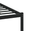 sengeramme m. sengegavl 140x190 cm uden madras brunt eg