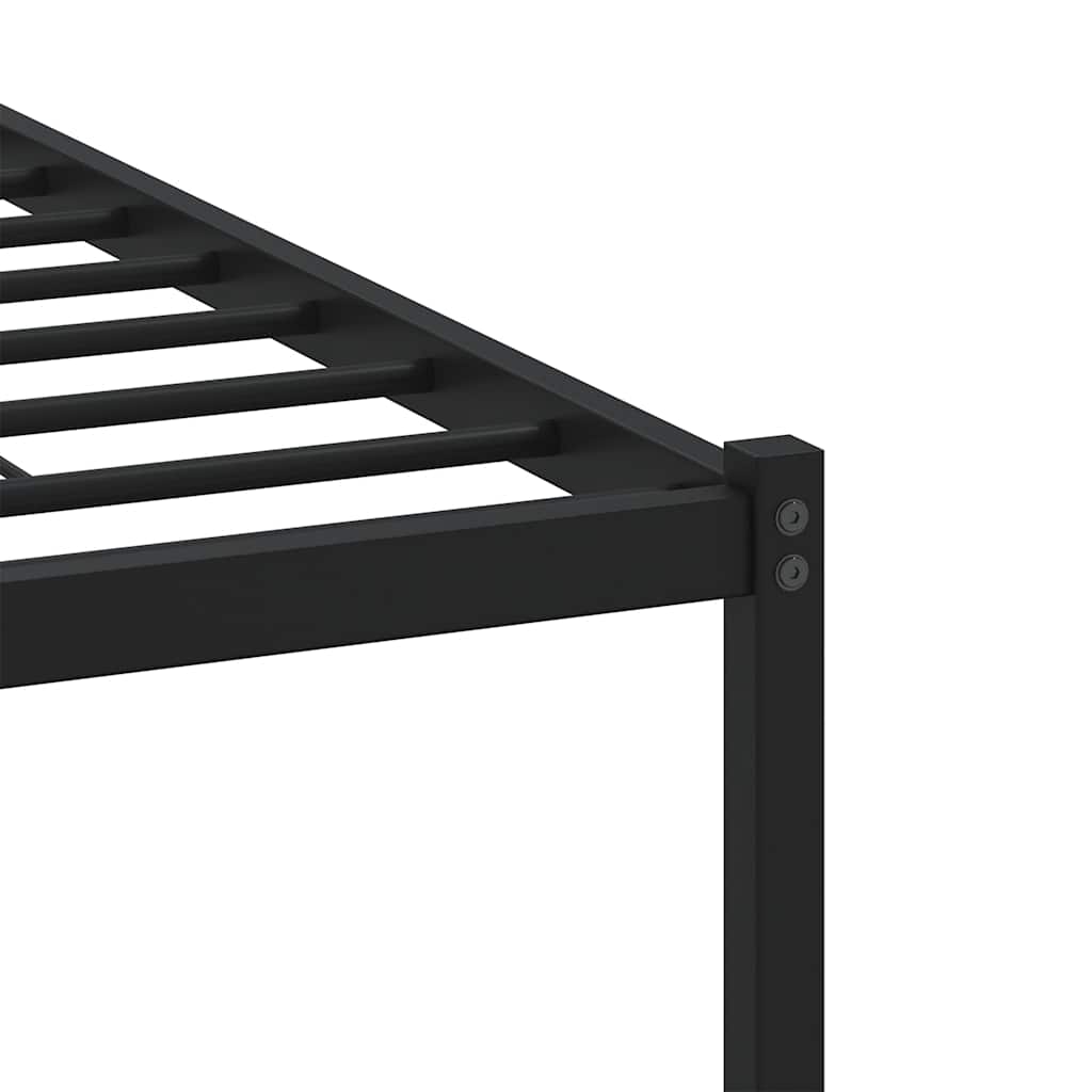 sengeramme m. sengegavl 150x200 cm uden madras brunt eg