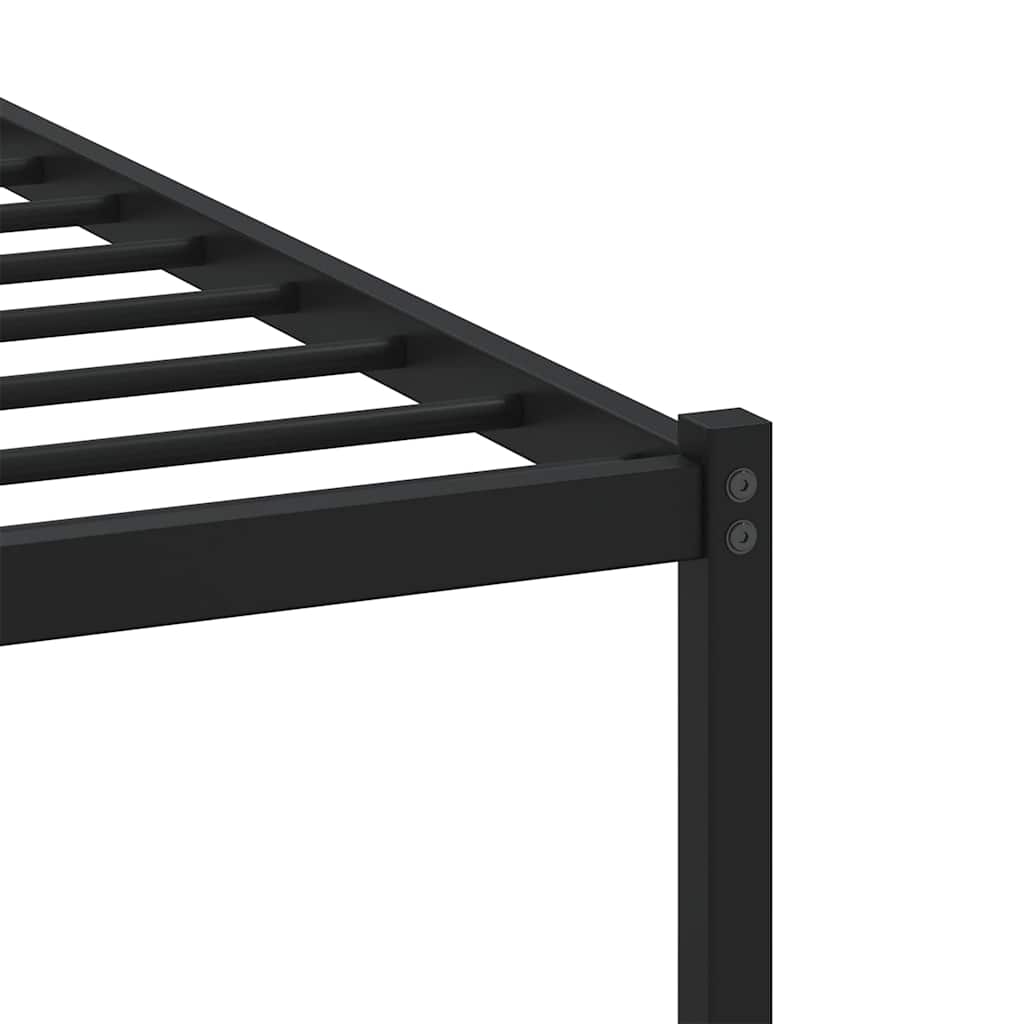sengeramme m. sengegavl 200x200 cm uden madras brunt eg