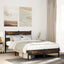 sengeramme m. sengegavl 120x200 cm uden madras sonoma-eg