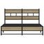 sengeramme uden madras 160x200 cm metal sonoma-eg