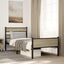 sengeramme 90x200 cm uden madras konstrueret træ sonoma-eg