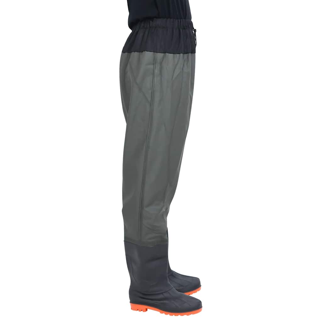 waist waders med støvler str. 39 mørkegrøn